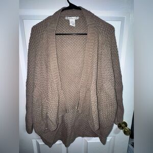 American Rag Women's Cardigan in Taupe